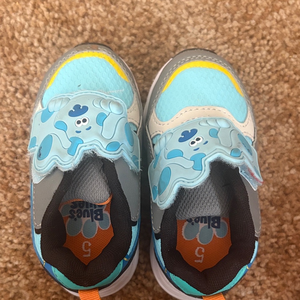 Blue's Clues Kids Sneakers - Blue and Yellow